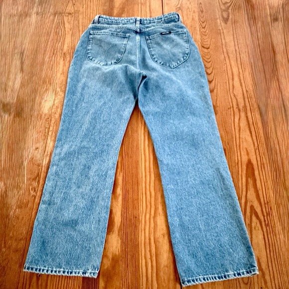 Rolla's Brad Blue Light Wash Original High Rise Straight Leg Jeans Size 29 - Picture 10 of 10